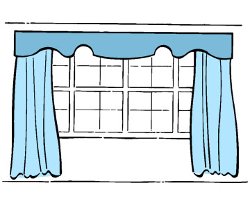 Руководство по обработке окон. Карниз для штор на большие окна