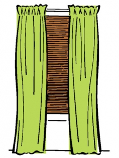 Руководство по обработке окон. Двойное преимущество, шторы на карнизе и жалюзи или рулонные шторы