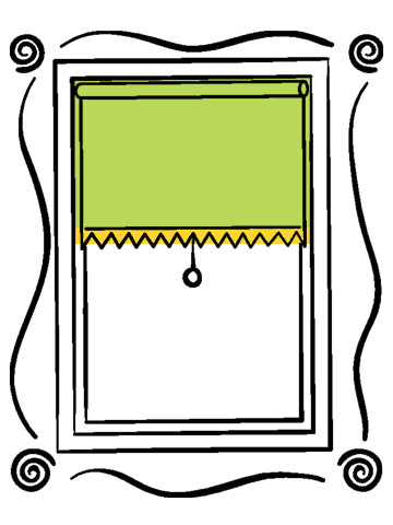 Руководство по обработке окон. Рулонные шторы