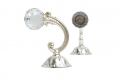 Штородержатель NV03 ШАР 10 см Прозрачный