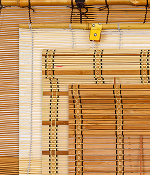 Бамбуковые шторы и салфетки