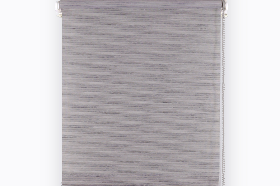 Ролет штора ЗЕБРАНО 40*160 цв. СЕРЫЙ RZ-21