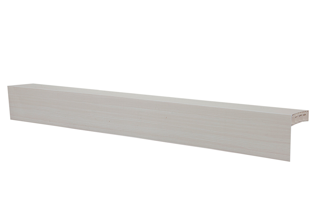 380 карниз Цезарь"+" КЛАССИК 70 мм клен беленый Россия в инд. уп (кр.+стоп.)