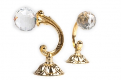 Штородержатель NМ03 ШАР 12см Прозрачный