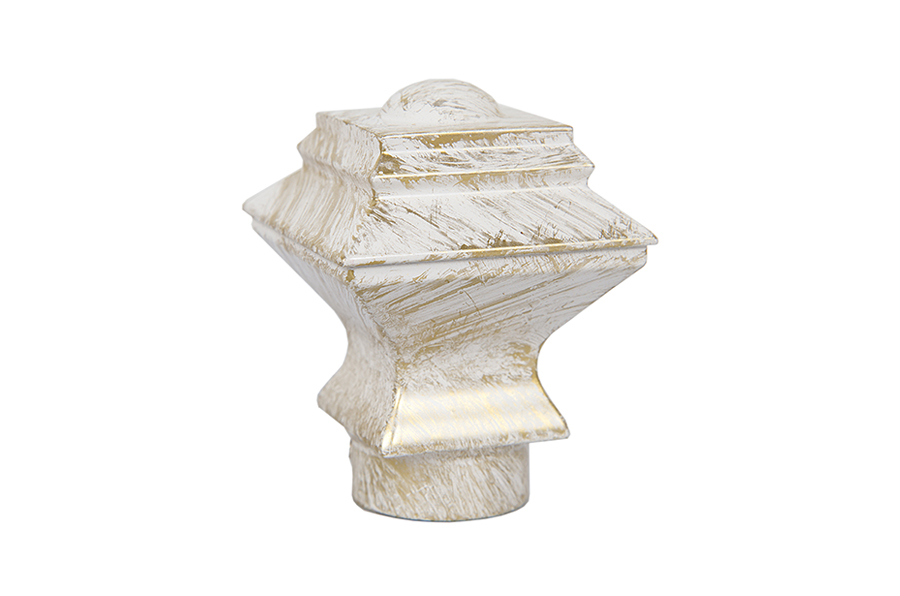 Наконечник "ЛАДЬЯ" слоновая кость d 28 мм (2 шт)