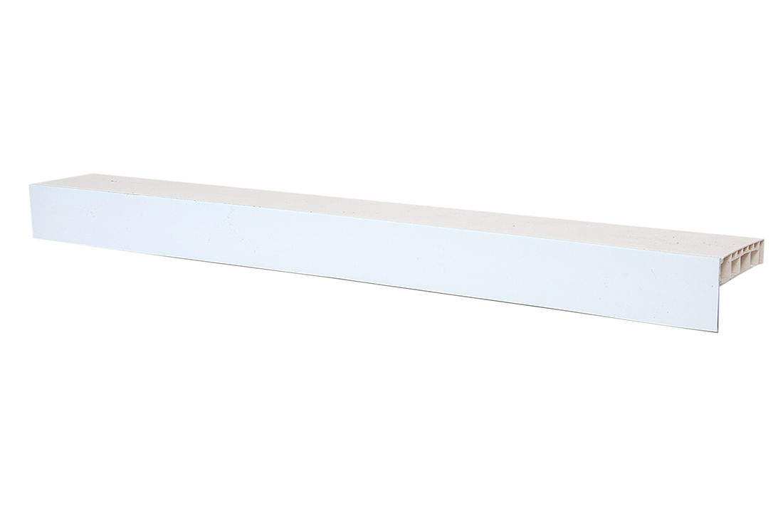 180 карниз ЦЕЗАРЬ"+" БЕЛЫЙ Россия в инд. уп (кр.+стоп.)