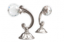 Штородержатель NМ03 ШАР 12см Прозрачный