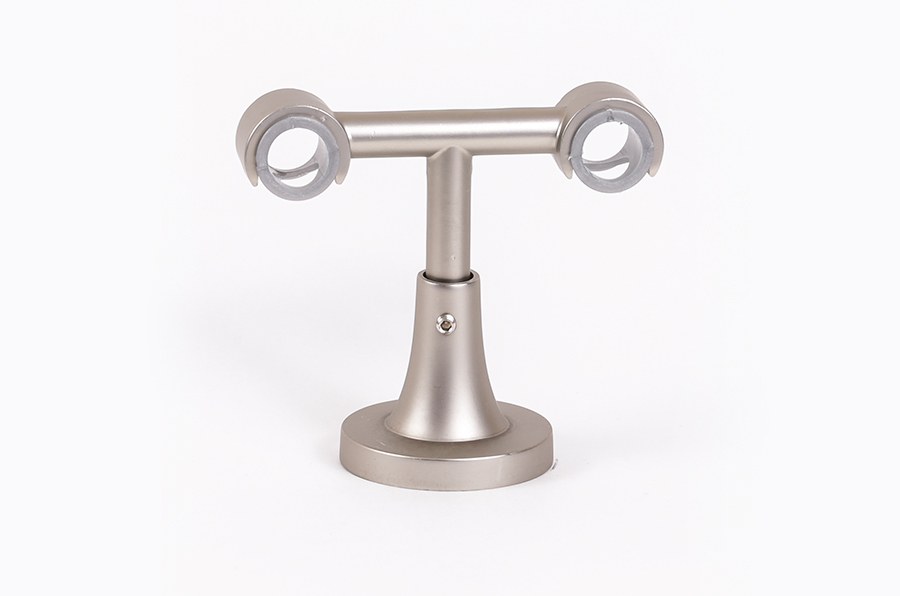 Держатель 16 мм ПОТОЛОЧНЫЙ ДВ. открытый САТИН (1шт)