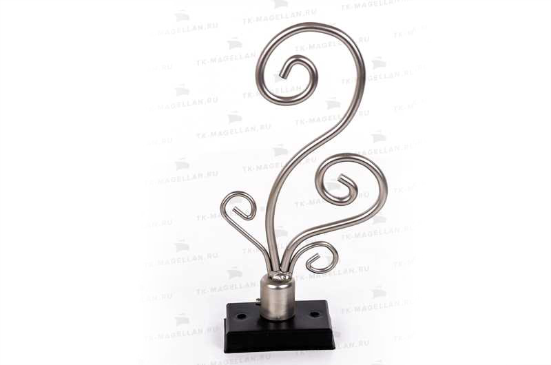 Наконечник "ЗАВИТОК" сатин d 16 мм (2 шт)