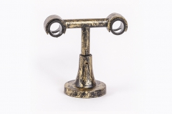 Держатель 16 мм ПОТОЛОЧНЫЙ ДВ. открытый