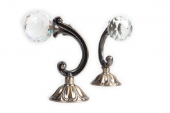 Штородержатель NV03 ШАР 10 см Прозрачный