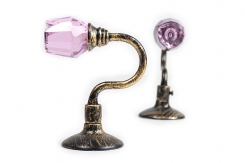 Штородержатель NY-7 РОЗА 10 см Розовый