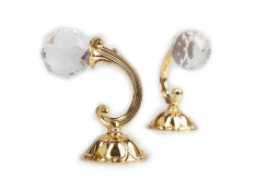 Штородержатель NV03 ШАР 10 см Прозрачный