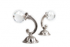 Штородержатель NV03 ШАР 10 см Прозрачный