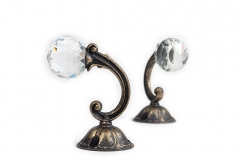 Штородержатель NV03 ШАР 10 см Прозрачный