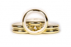 Кольцо d28 мм с крючком для карниза Корона