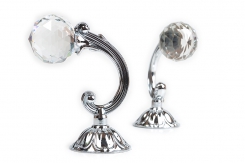 Штородержатель NМ03 ШАР 12см Прозрачный