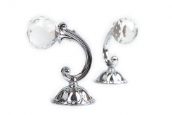 Штородержатель NV03 ШАР 10 см Прозрачный