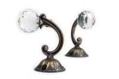 Штородержатель NV08 КРИСТАЛЛ 10 см Прозрачный