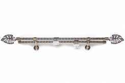 Карниз витой БРИЛЛИАНТОВЫЙ ЛИСТ de lux