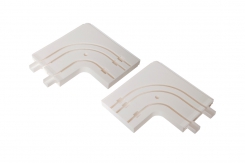 Поворот 3-х рядный Прямой угол (пара) в упак.